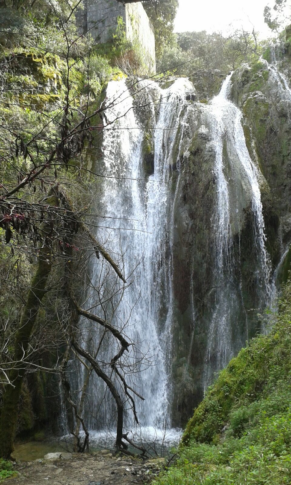 waterfall Nymfes corfu outdoor activities 01